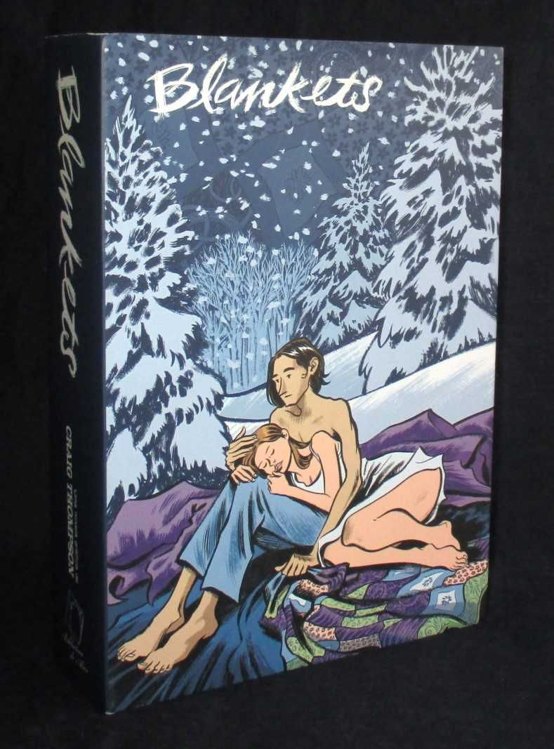 Livro BD Blankets Uma Novela Gráfica Craig Thompson