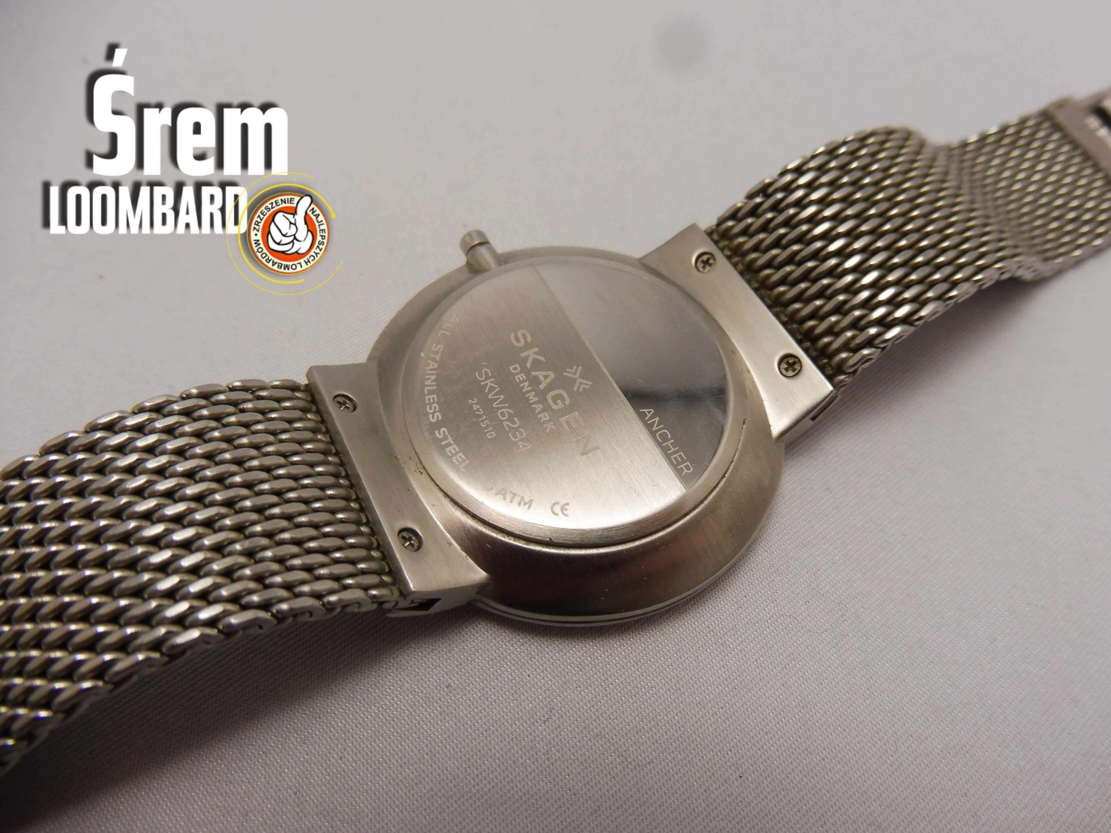 Zegarek męski Skagen SKW6234, Solo, Stan db!