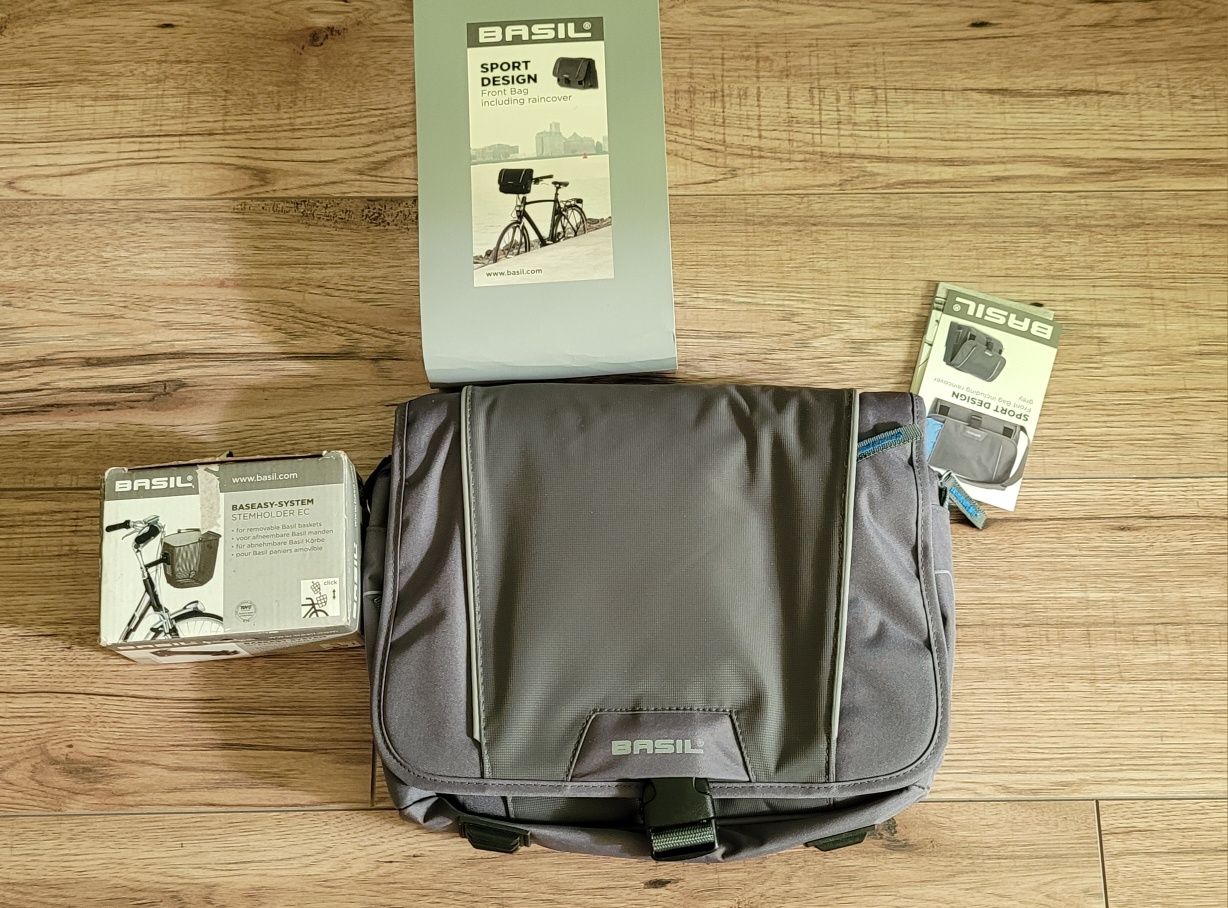 Sakwa torba rowerowa Basil Sport Design jak ortlieb na kierownicę
