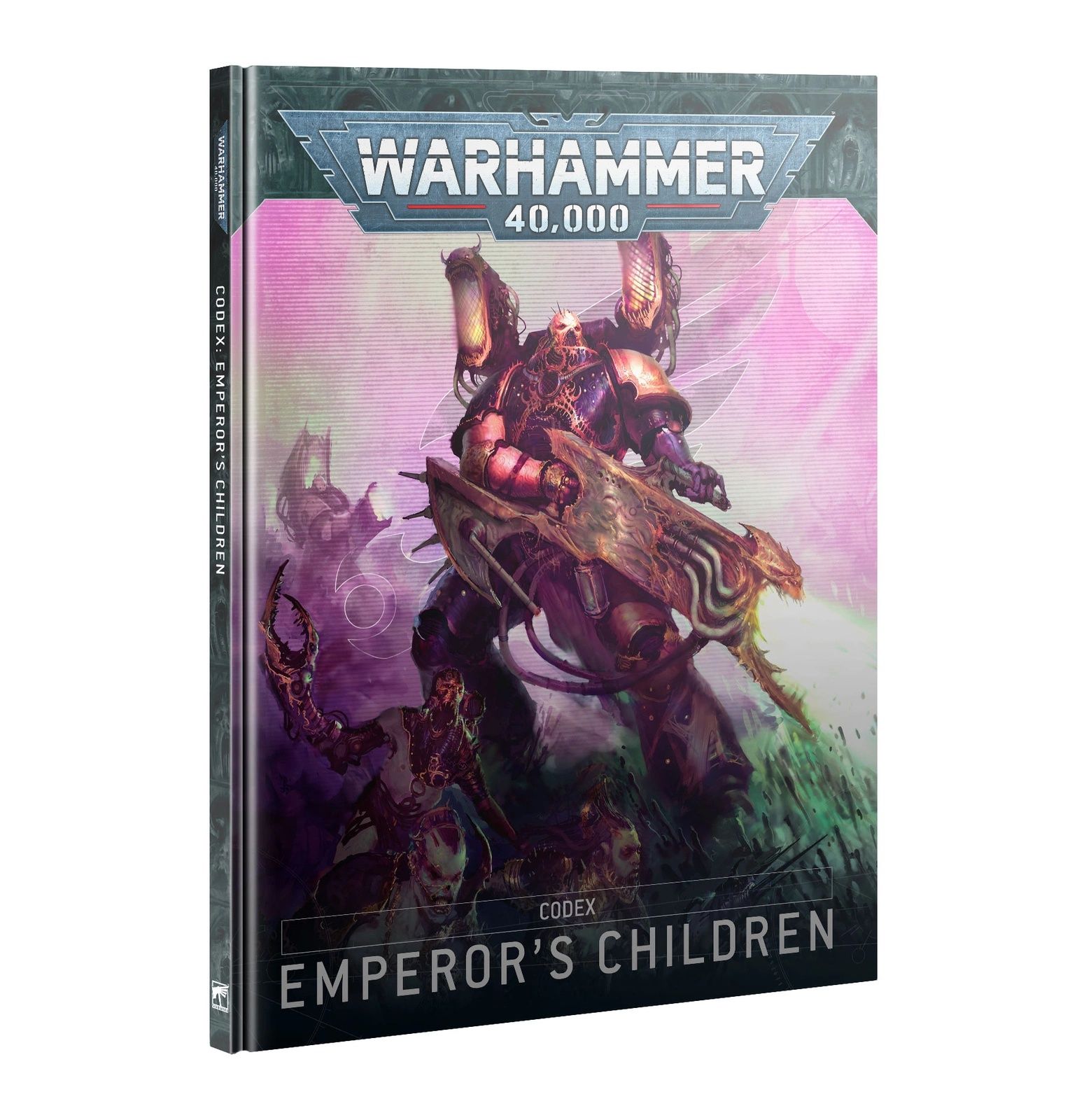 Emperor's Children Codex nowy z kodem i datacards Warhammer 40k