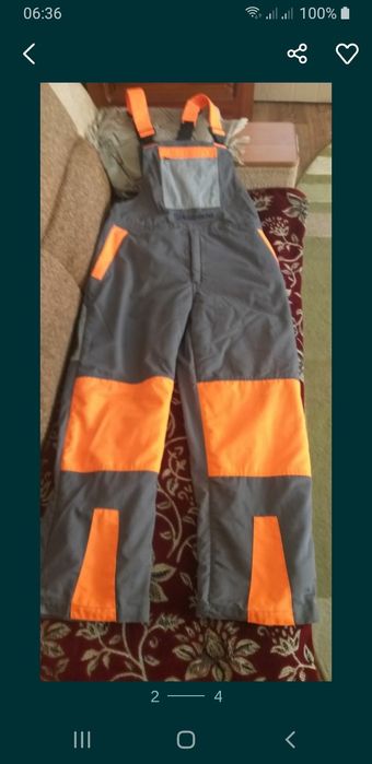 Комбінезон Husqvarna з захистом від  порізів  бензопилки