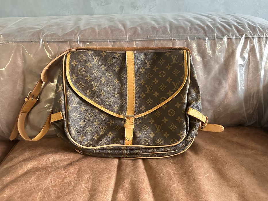 Вінтажна сумка Louis Vuitton saumur 35, архівна колекція