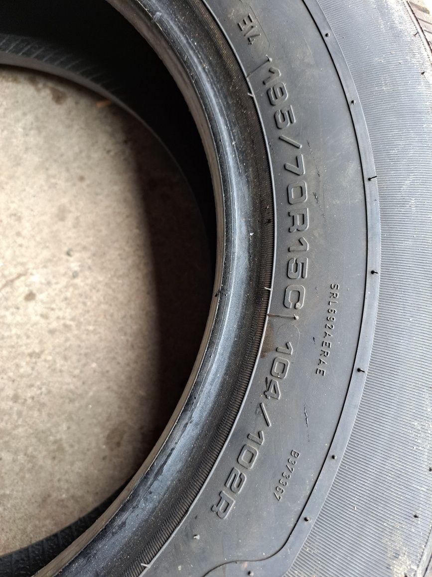 Opony 195/70R15C Sava letnie