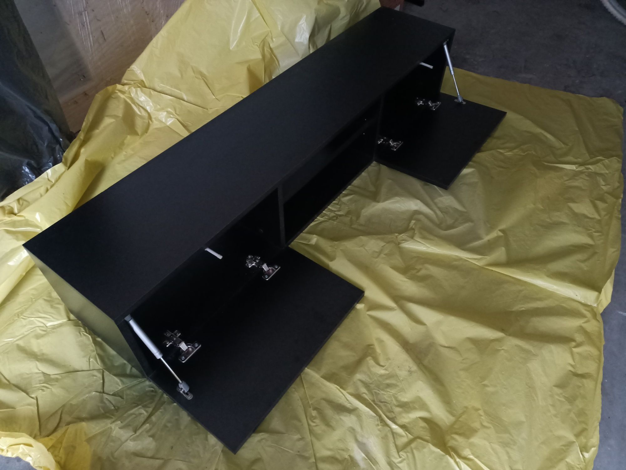 Szafka RTV 160cm czarna