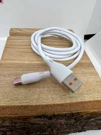 Kabel USB-C Super Fast USB Data Cable 6A - biały | 1metr!