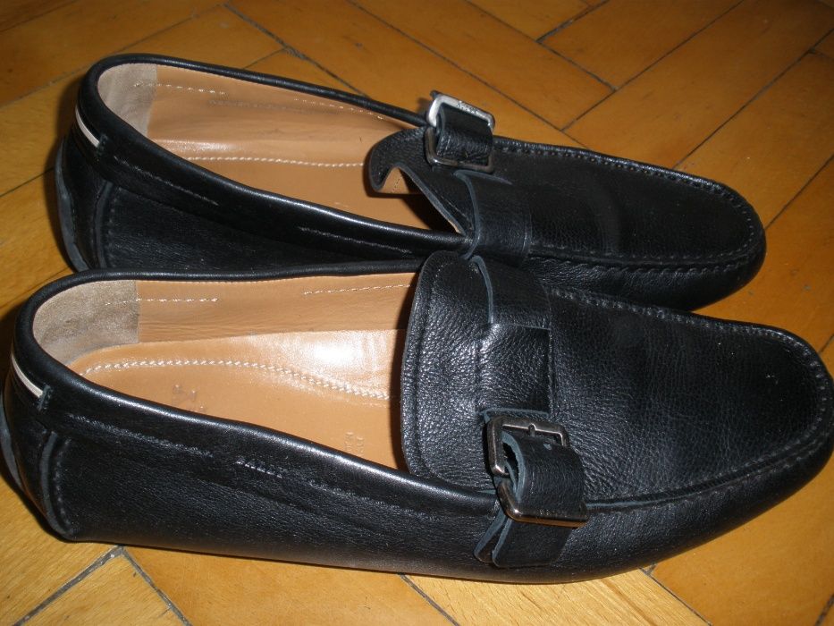BALLY mokasyny werner czarne rozm. 42.5