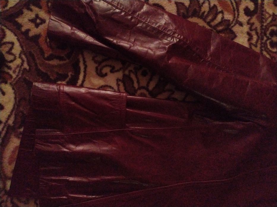 Кожаный пиджак новый