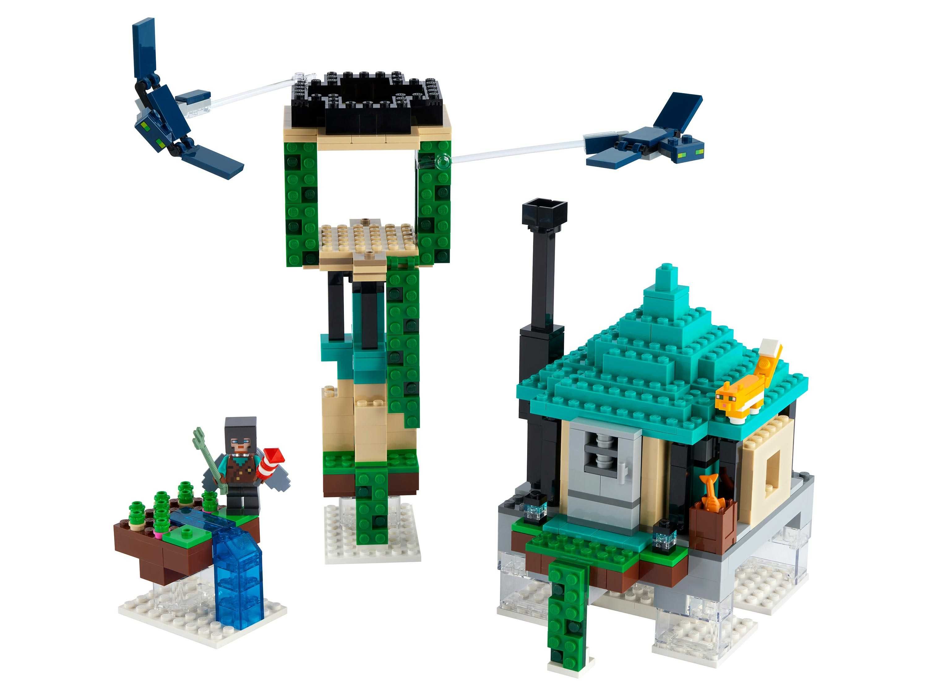 LEGO Майнкрафт Minecraft Конструктор Небесная башня 21173 дом крепость