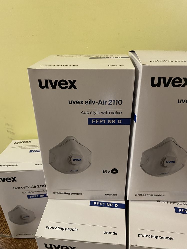 Респіратор 2110 UVEX FFP1 silv-Air з клапаном