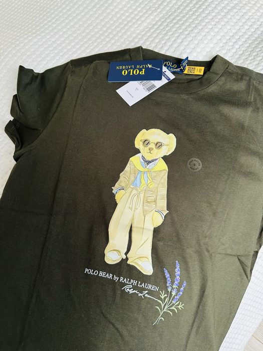 100% ОРИГІНАЛ | Polo Bear Ralph Lauren, Olive green, S
