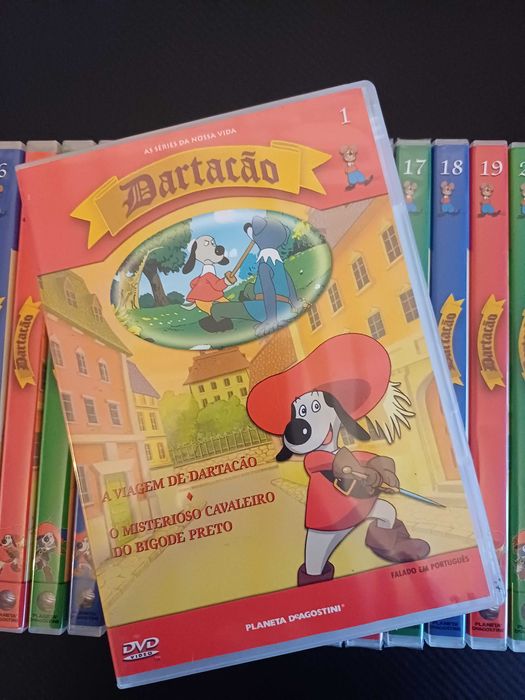 Colecção Dartacão completa em dvd