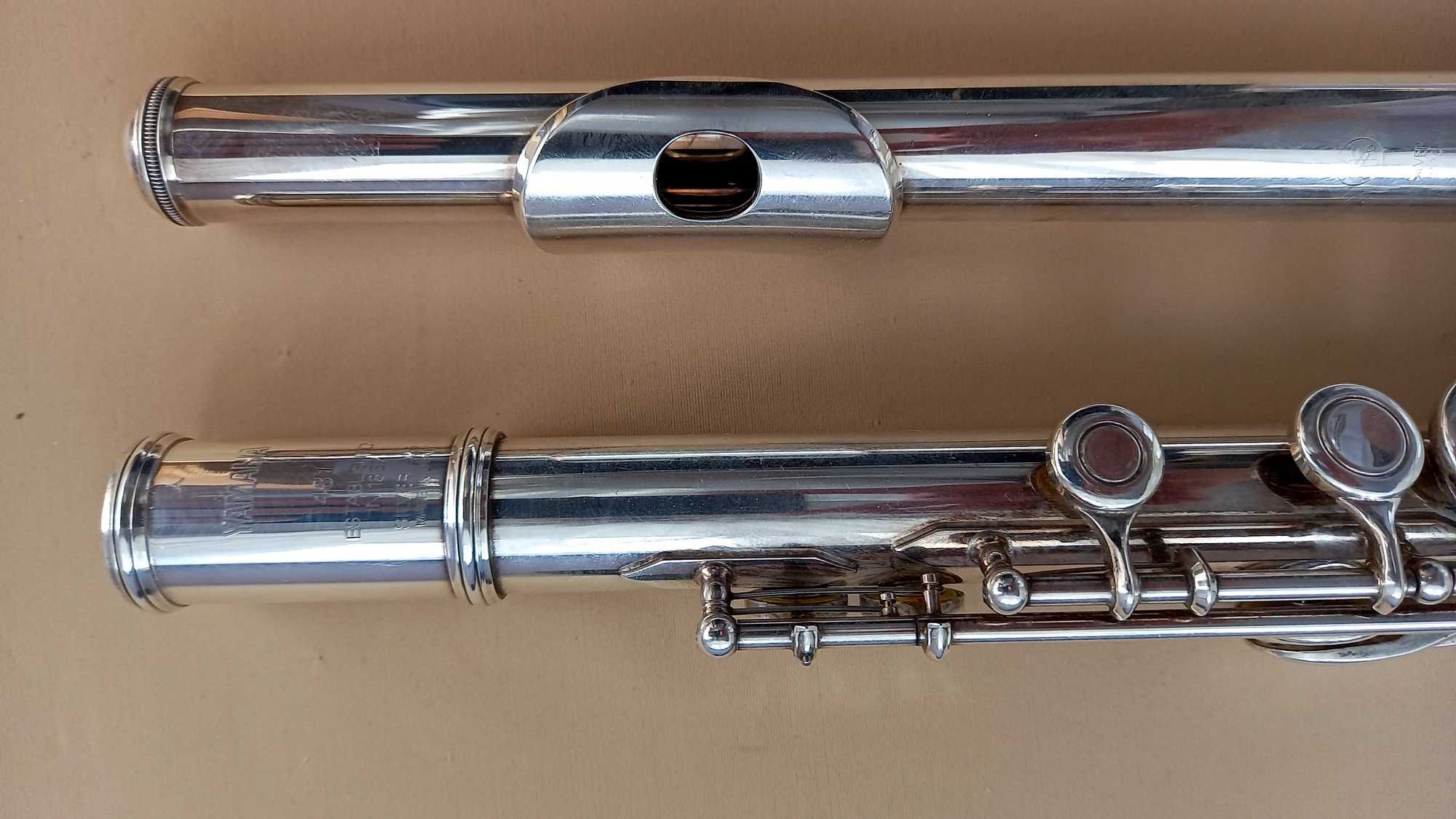 Флейта Yamaha 481 Solid Silver Open Hole, Inline Keys, B Foot Japan