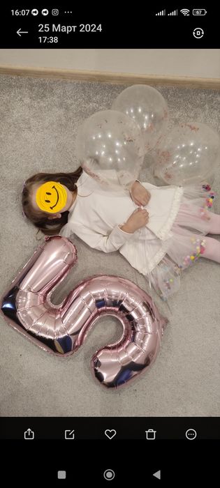 Нарядне плаття для дівчинки