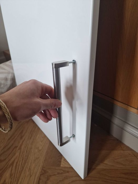 OKAZJA! Front drzwi 140x60cm Ringhult IKEA Biały połysk rączka Orrnas