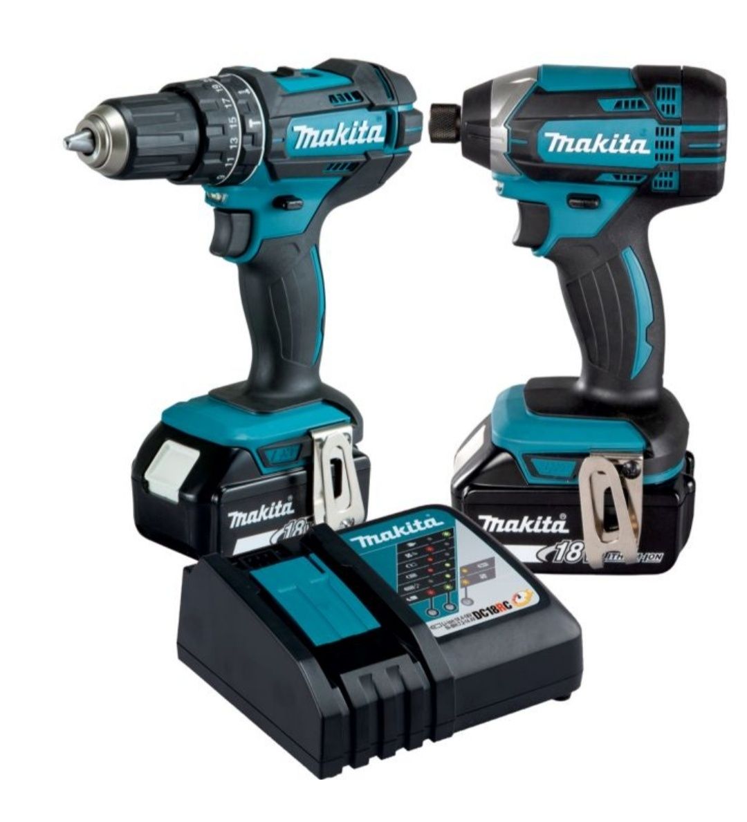 Набор Makita DHP482 + DTD152 + 2АКБ 5A+зарядка (НОВЕ)