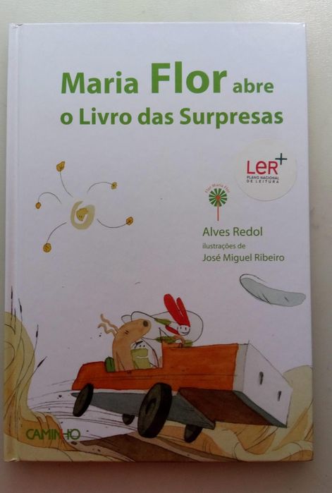 "Maria Flor abre o Livro das Surpresas"