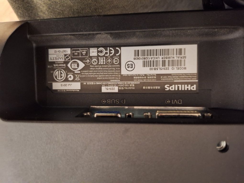 Monitor Philips 22 cale