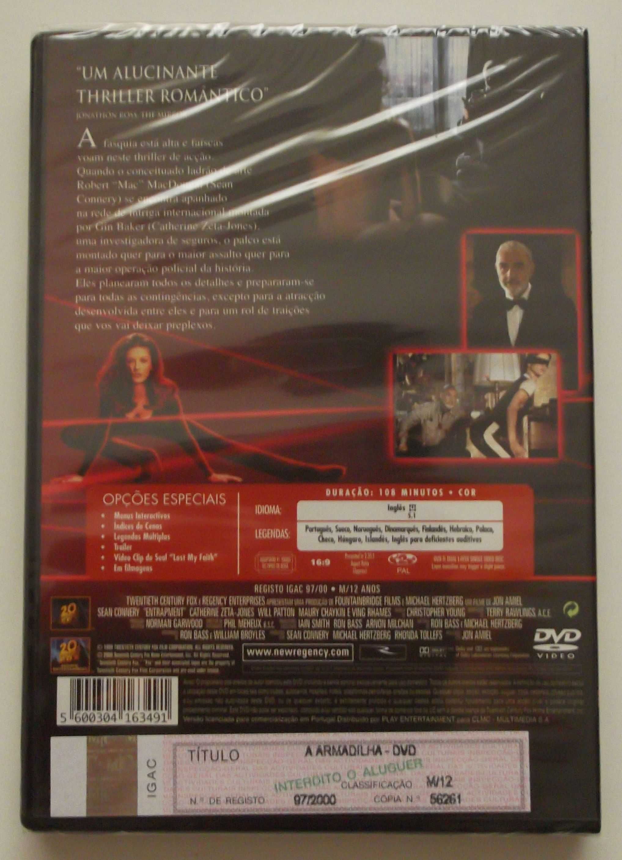 Filme em DVD A Armadilha