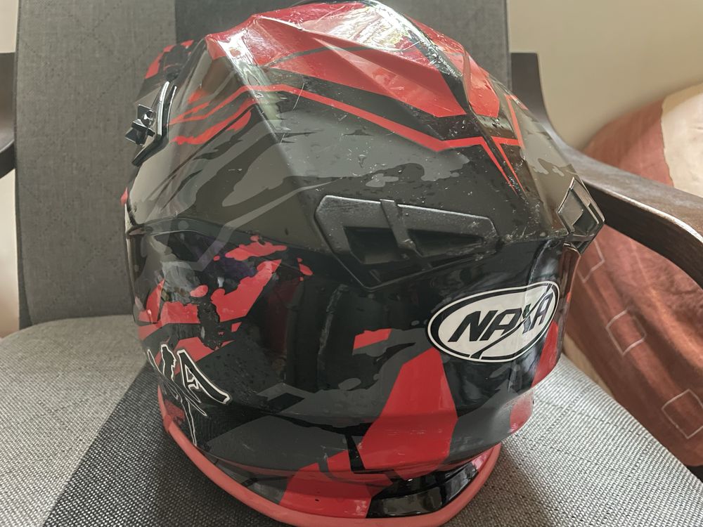 Kask naxa + gogle imx dust