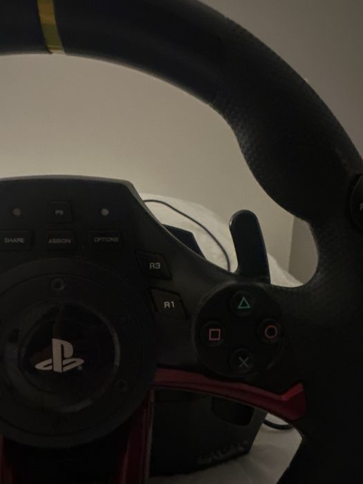Volante hori racing whell apex wireless para ps4 novo