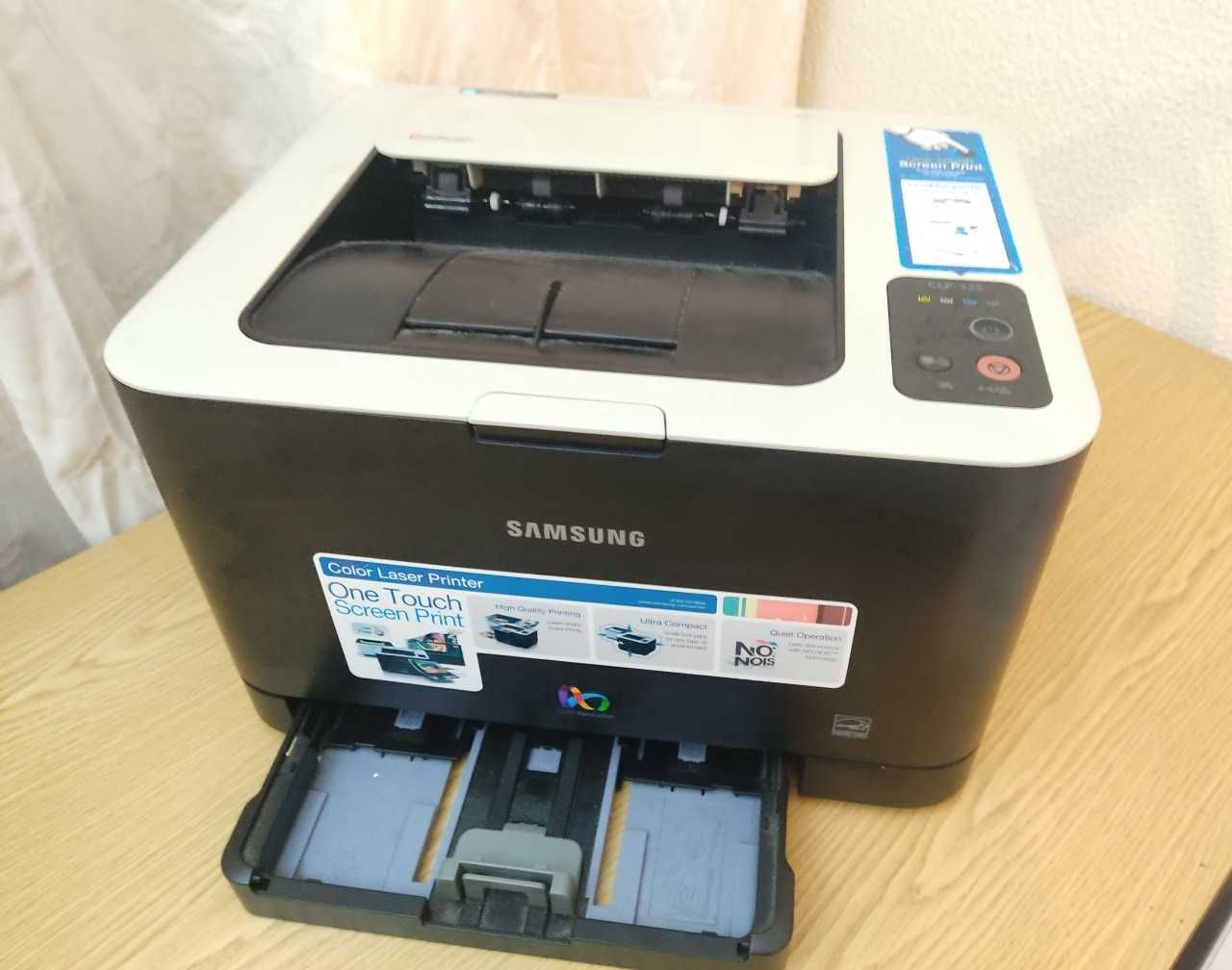 → Impressora laser cores Samsung CLP 325 reparável ←