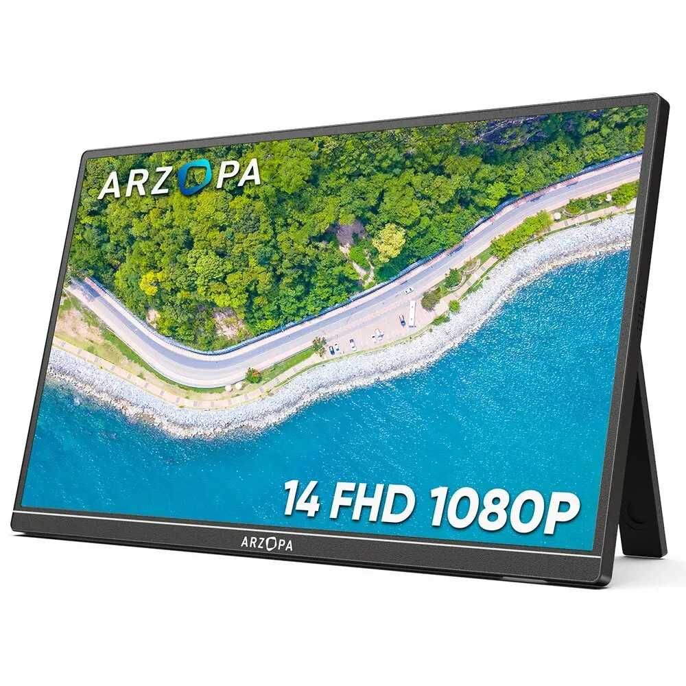 Портативные мониторы Arzopa A1 Gamut Slim black 14" 1920x1080 Новые