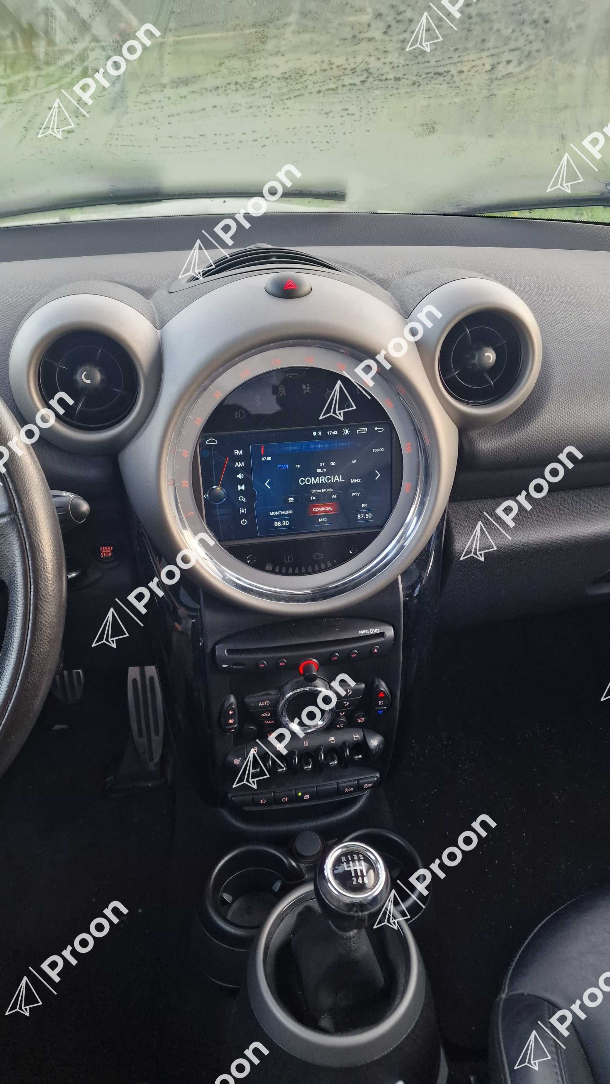Auto Rádio Mini Cooper R56 / R60 Android 10 Ano 2006 até 2013