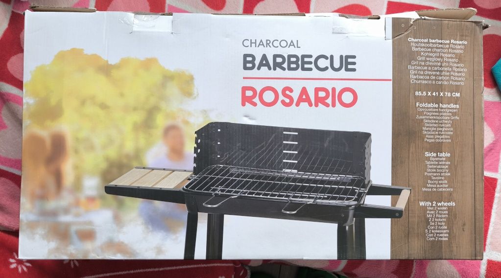 Grill ogrodowy węglowy