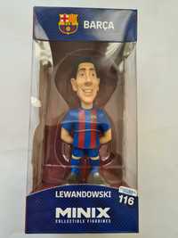 Football Stars: FC Barcelona - Lewandowski PVC Statue Minix oryginał