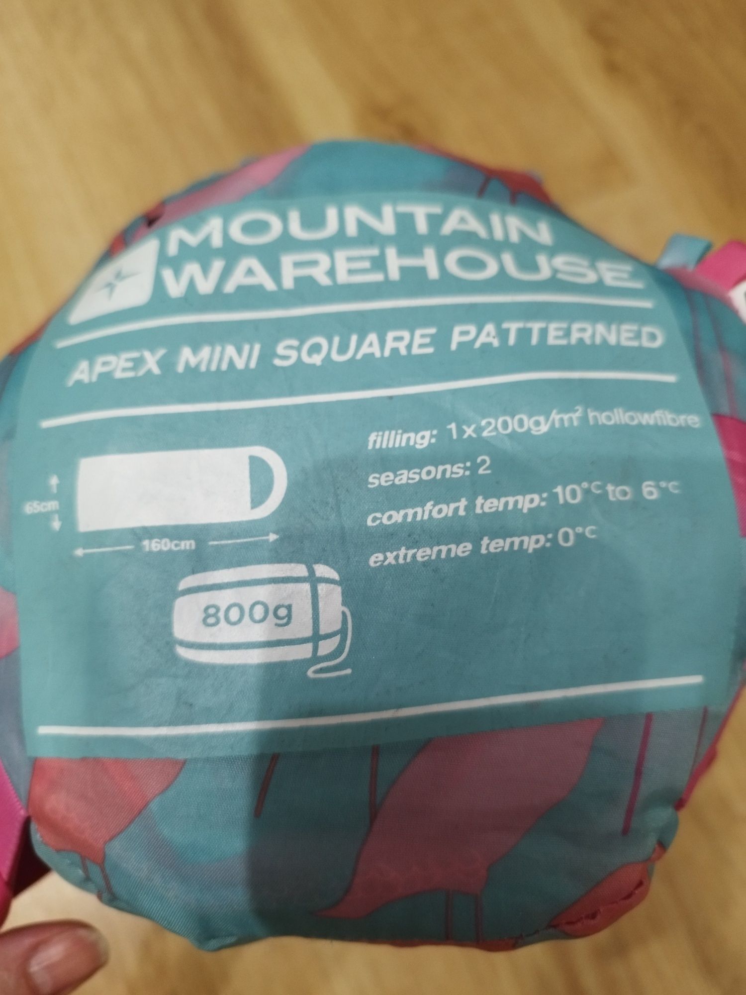 Śpiwór dzieciecy Apex Mini Patterned Mountain Warehouse