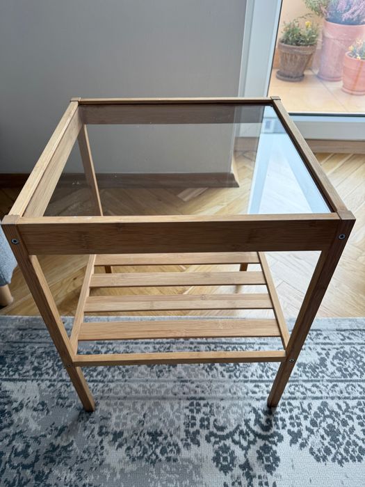 Stolik bambusowy 36x36/wys.45