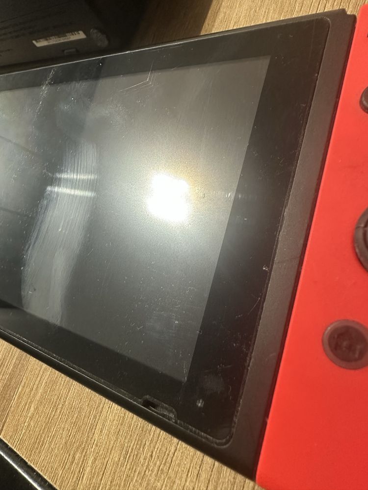 Nintendo switch+gry+case