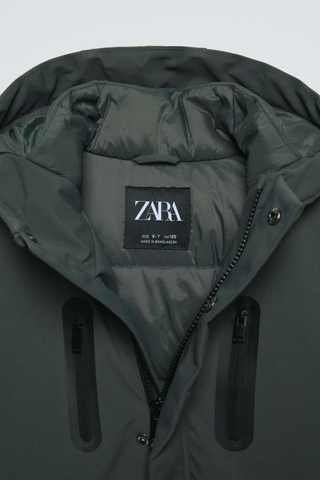 Мембранний пуховик/куртка Zara 140-164р.