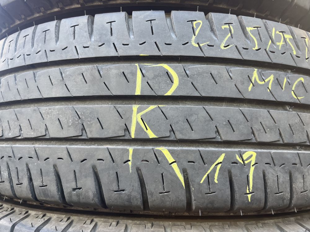 4x 225/75/16C Michelin Agilis 2019r IDEALNY STAN 8mm 4szt fvat