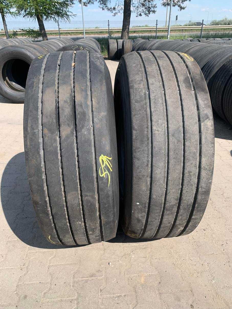 Opony używane ciężarowe naczepowe 385/65R22.5 DUNLOP SP246 / 9-13mm