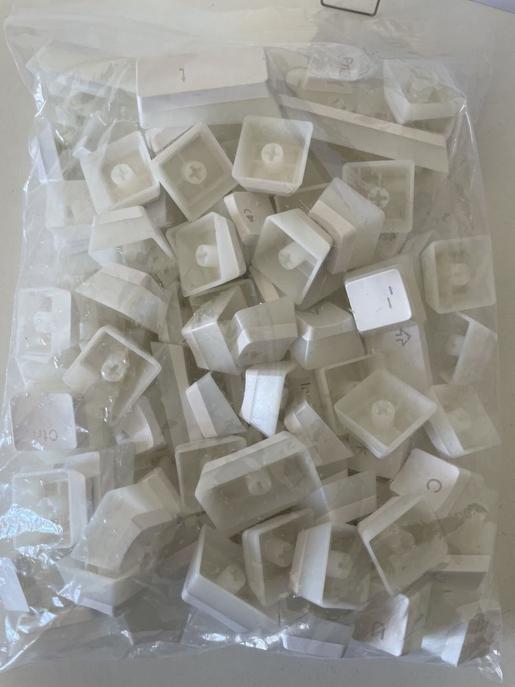 Conjunto 104 Keycaps PBT teclado mecanico