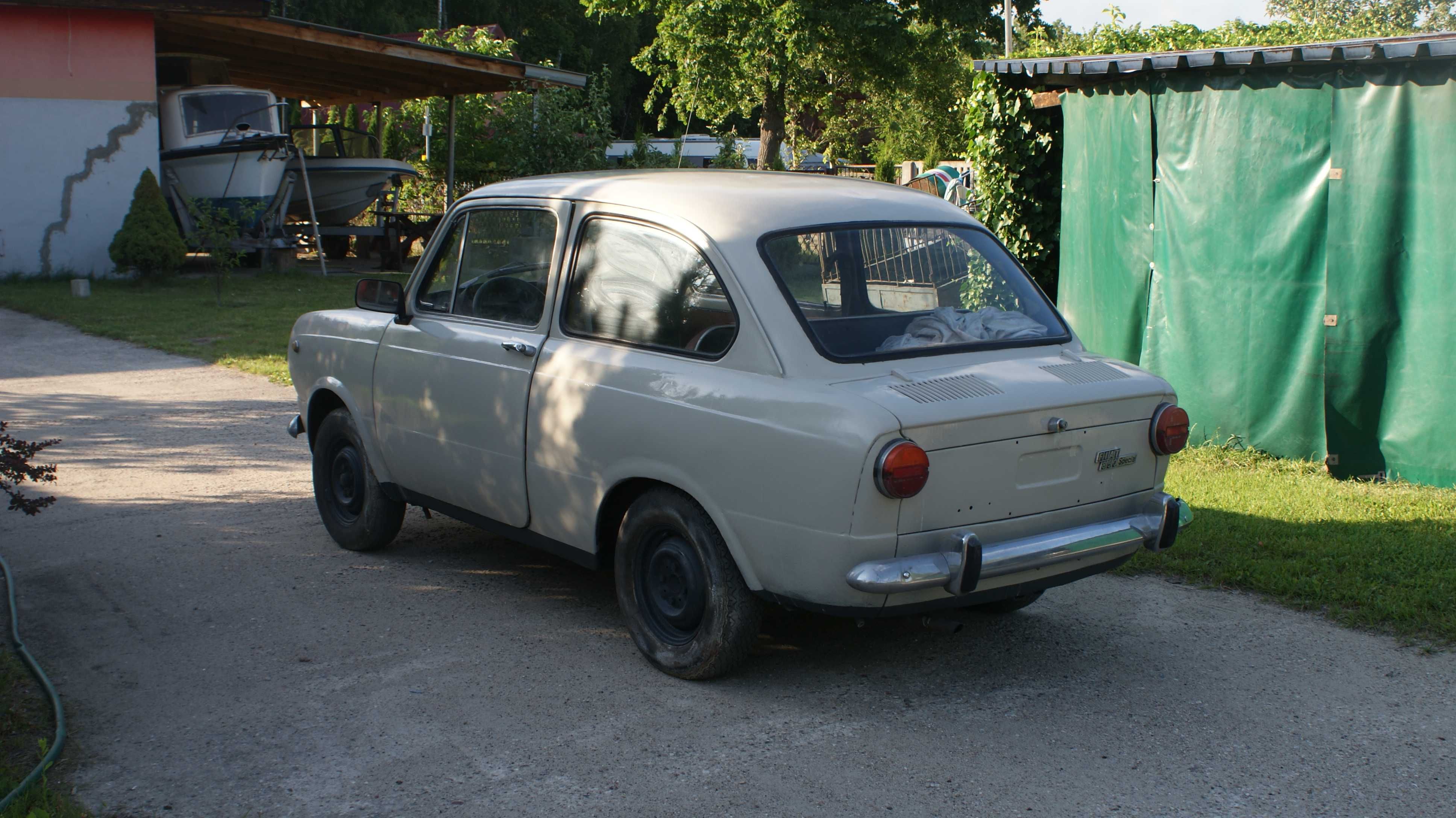 Fiat 850 nie seat