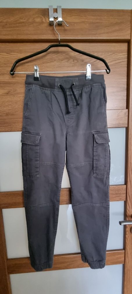 Bojówki H&M szare chłopięce