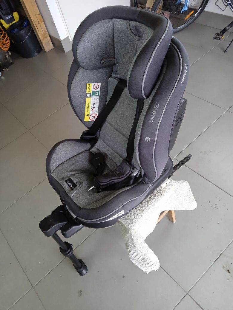 Fotelik OREO 360 obrotowy ISOFIX 0-19kg