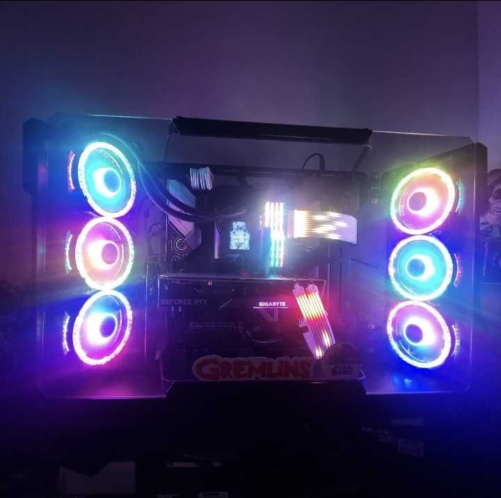 Motherboard x570 Taichi com CPU Ryzen 5 5600X e poderá ir com RAM