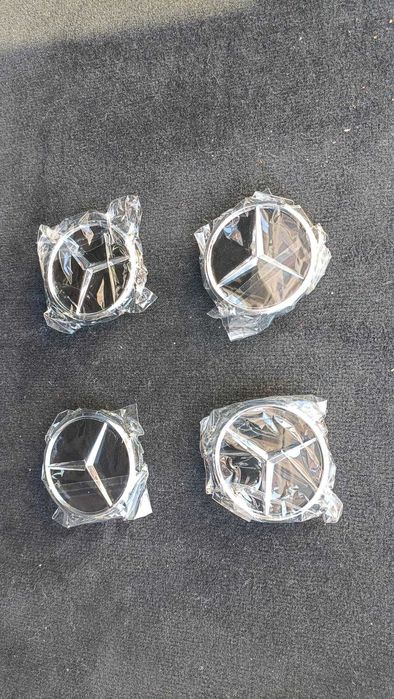 Centro de jantes Mercedes - 60mm - NOVO