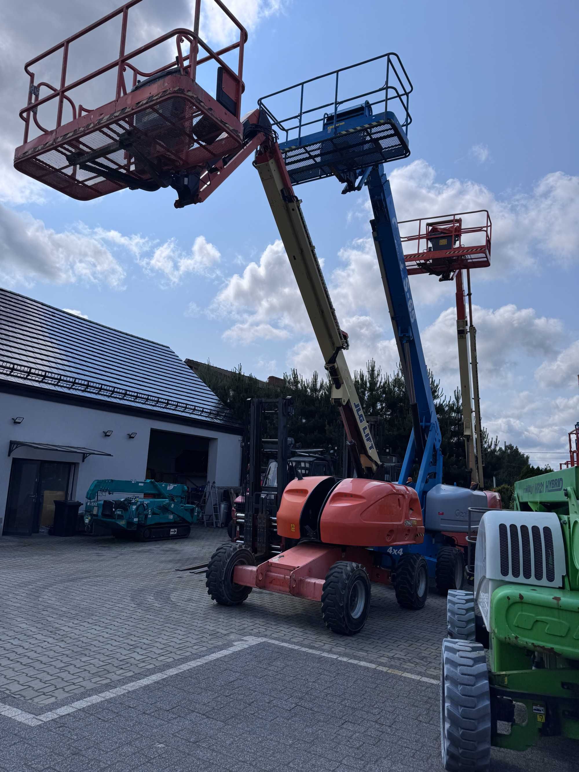 Podnośnik teleskopowy JLG 460 Genie rok 2014