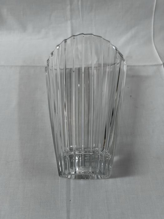 Vaso de cristal em forma de leque – Cristal d’Arques (modelo Eventail)