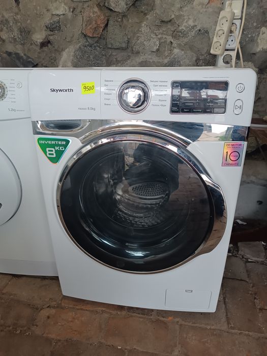 Пральна машинка завантаження 8 кг.