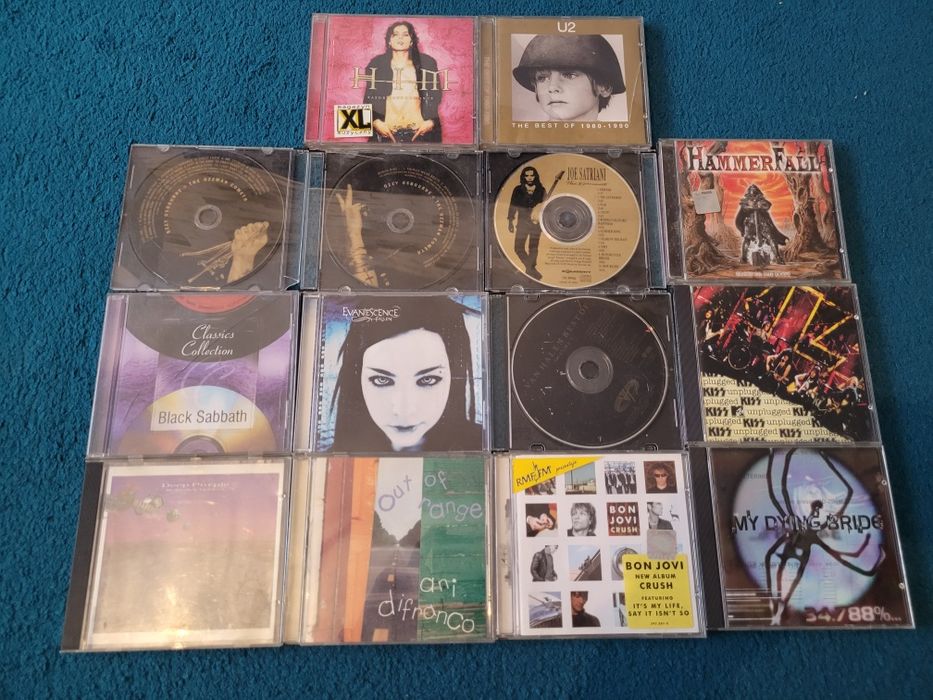Płyty CD rock punk hard metal
