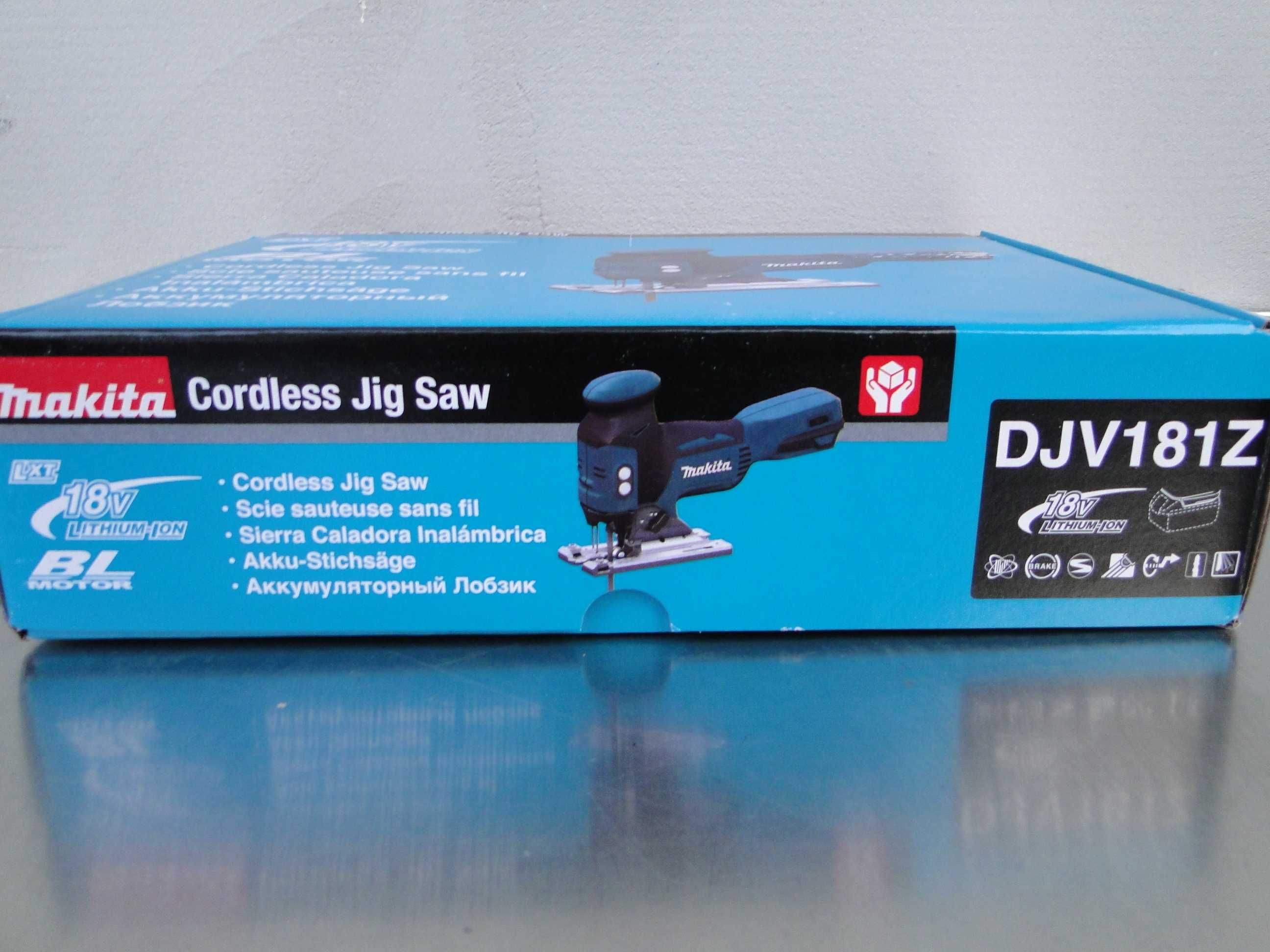 MAKITA DJV181Z , Wyrzynarka Akumulatorowa 18V, Solo, Nowa