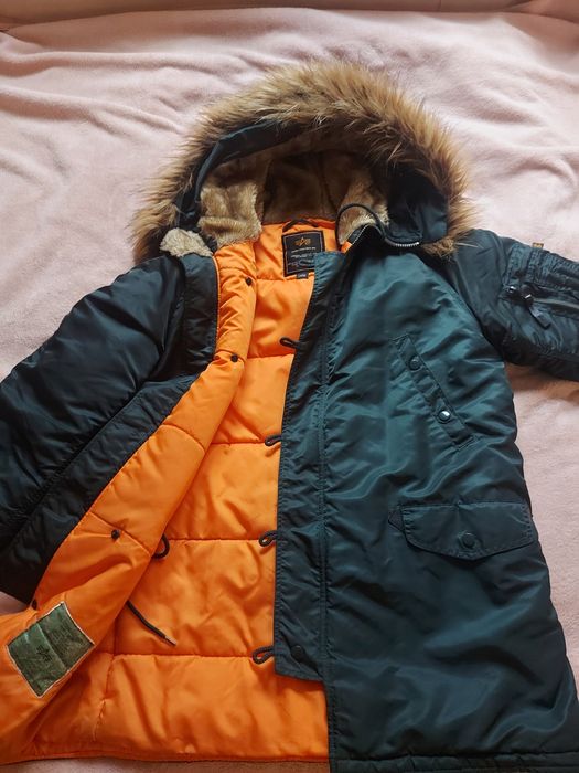Alpha Industries N-3B Parka zieleń  size L alaska