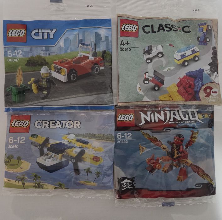 Полібеги, мініфігурки лего