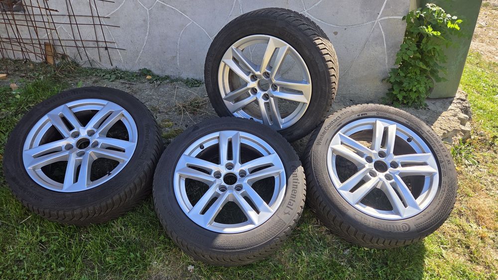 Zimowe Audi a4 b9 b8 nowe Continental 225 50 R17 zima komplet 2022 top