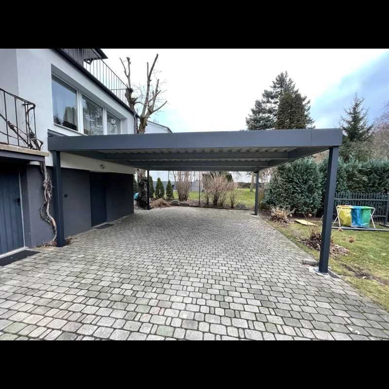 Carport 6x5,5, wiaty garażowe, wiata na samochód, wiata stalowa